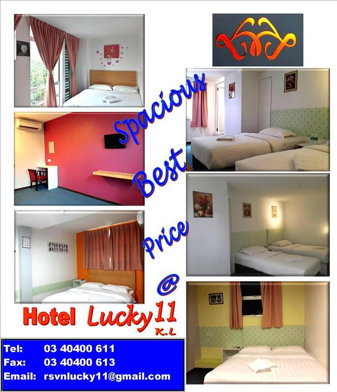 Lucky 11 Hotel Kuala Lumpur Bagian luar foto